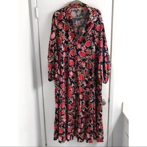 Anthology Button Up Maxi Dress